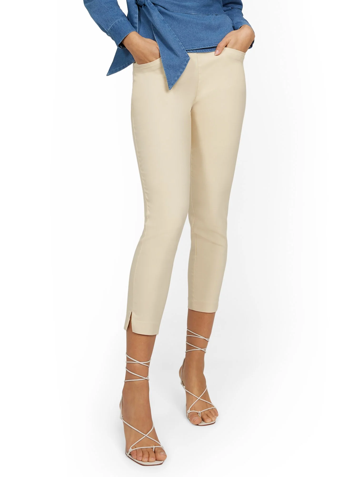 Tall Whitney High-Waisted Tummy Control Pull-On Slim-Leg Capri Pant - Image 6