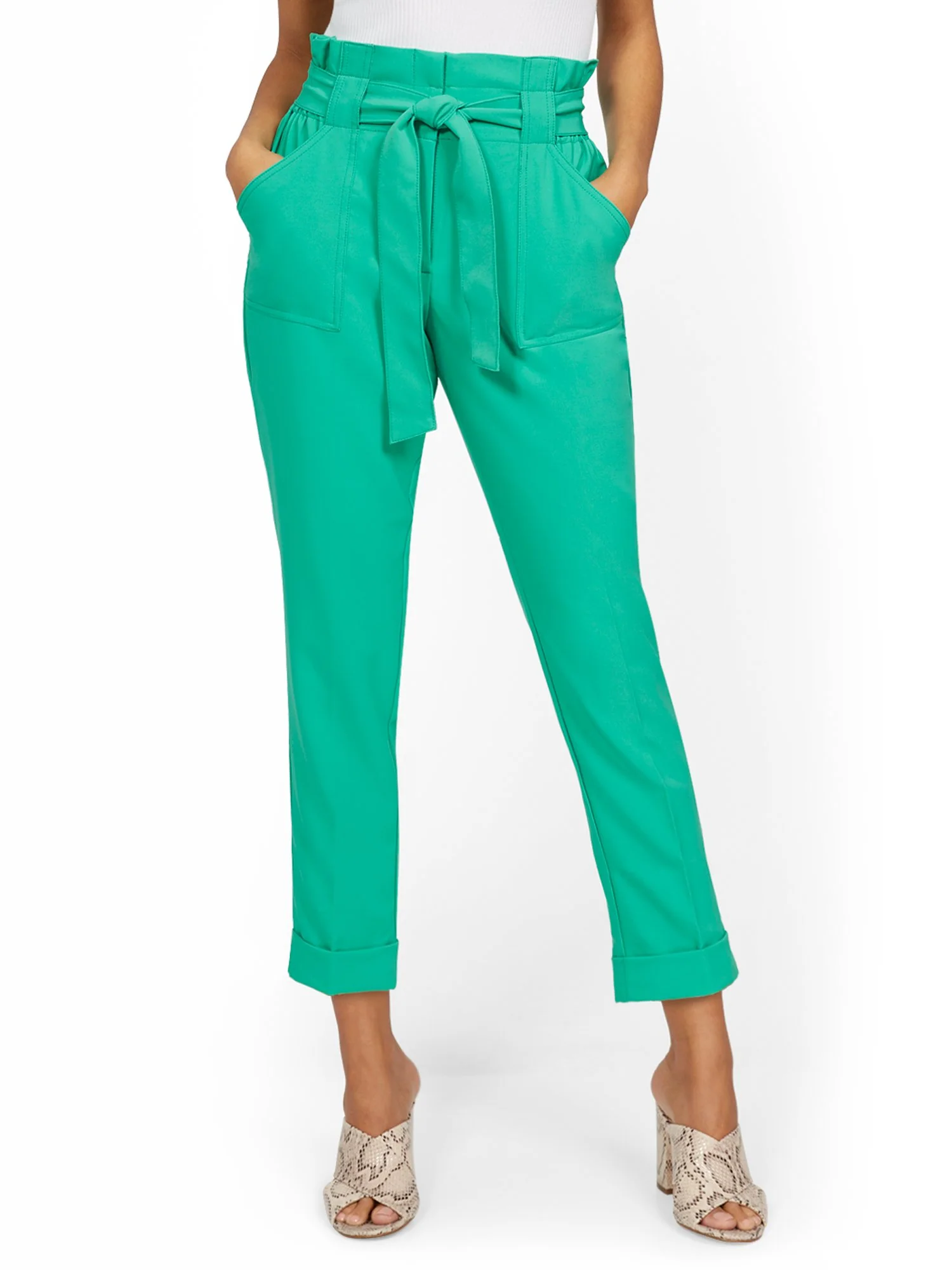 Tapered Leg Ankle Pant - Image 6