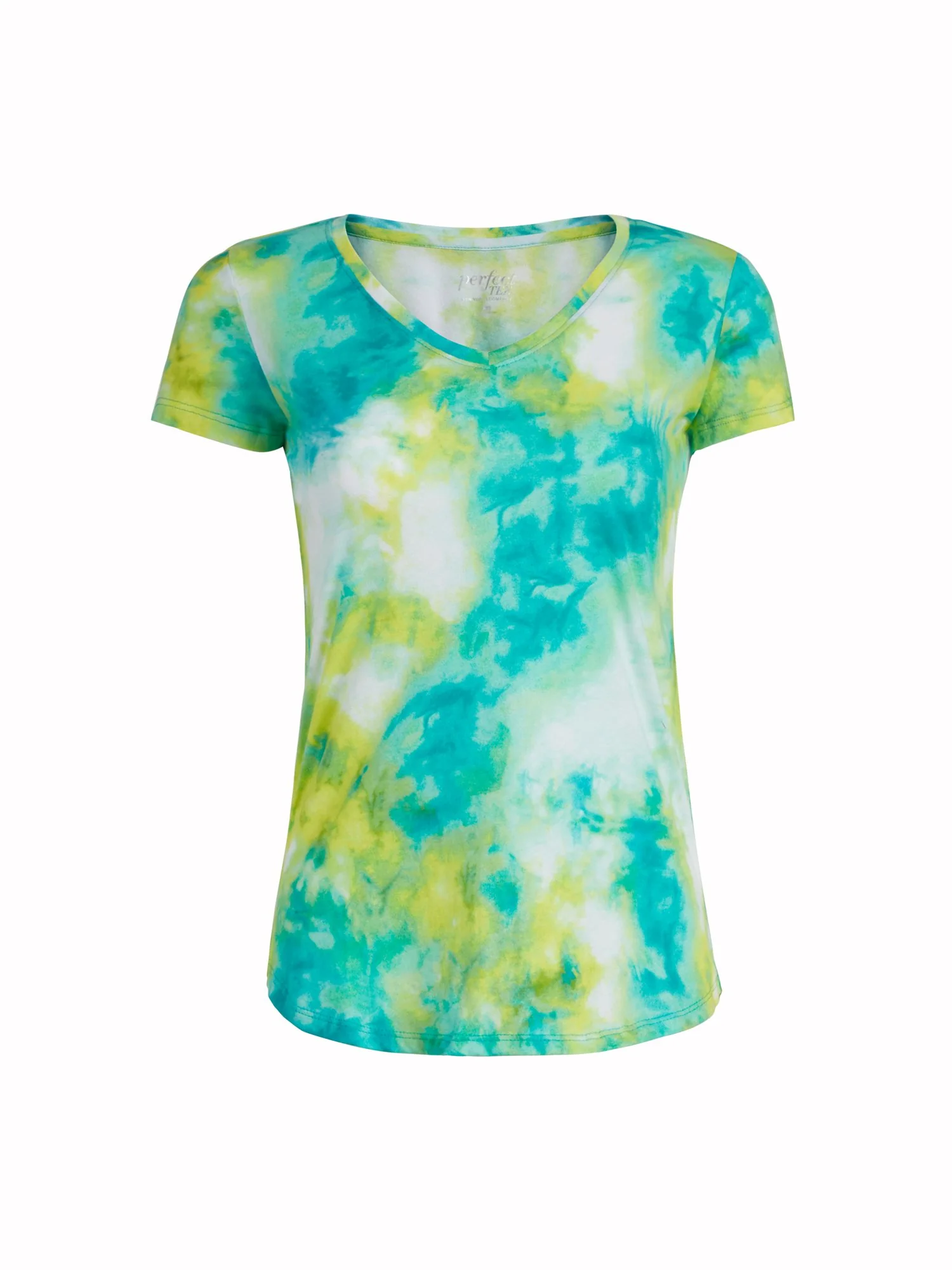 Tie-Dye V-Neck Perfect Tee - Image 5