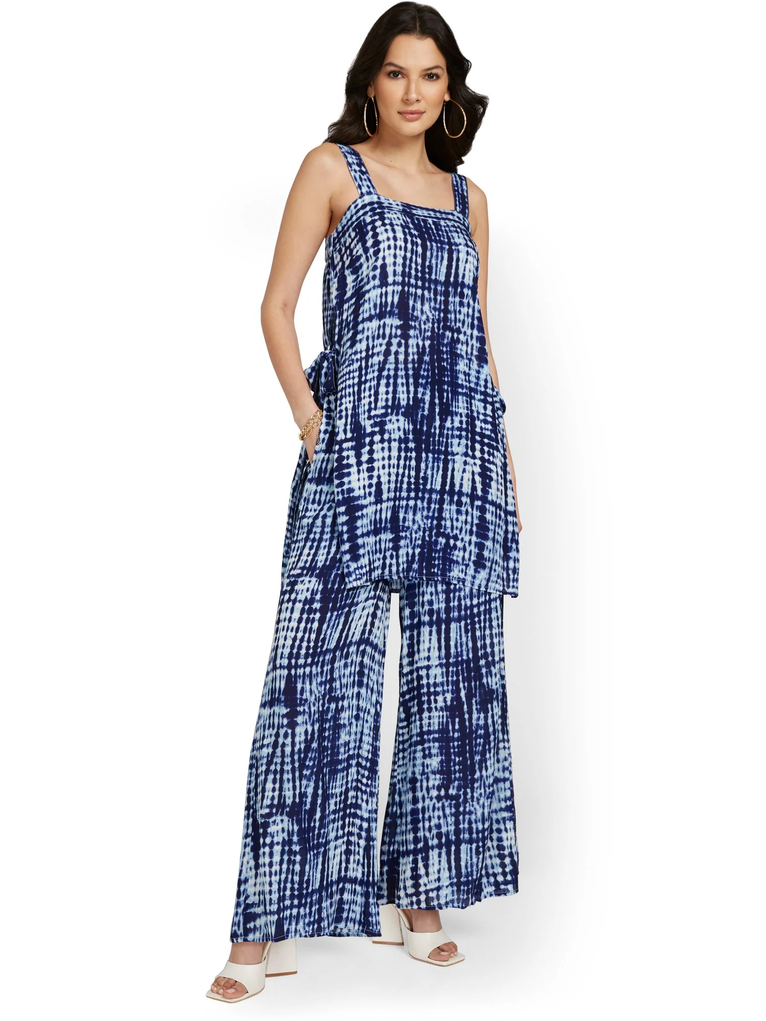 Tie-Dye Wide-Leg Pant - Image 4