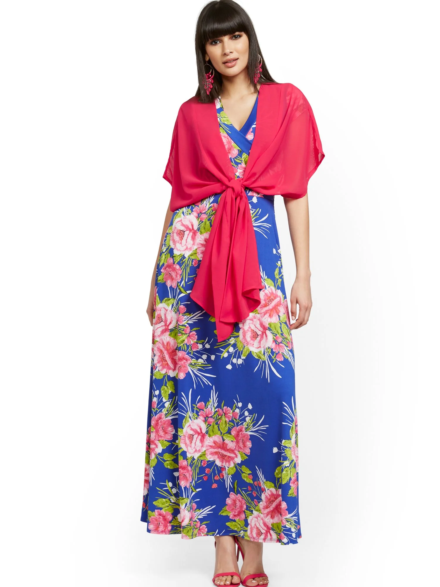 Tie-Front Scarf Top - Image 2