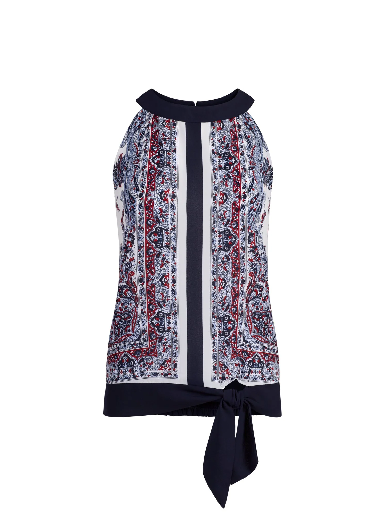 Tie-Waist Halter Top - Image 2