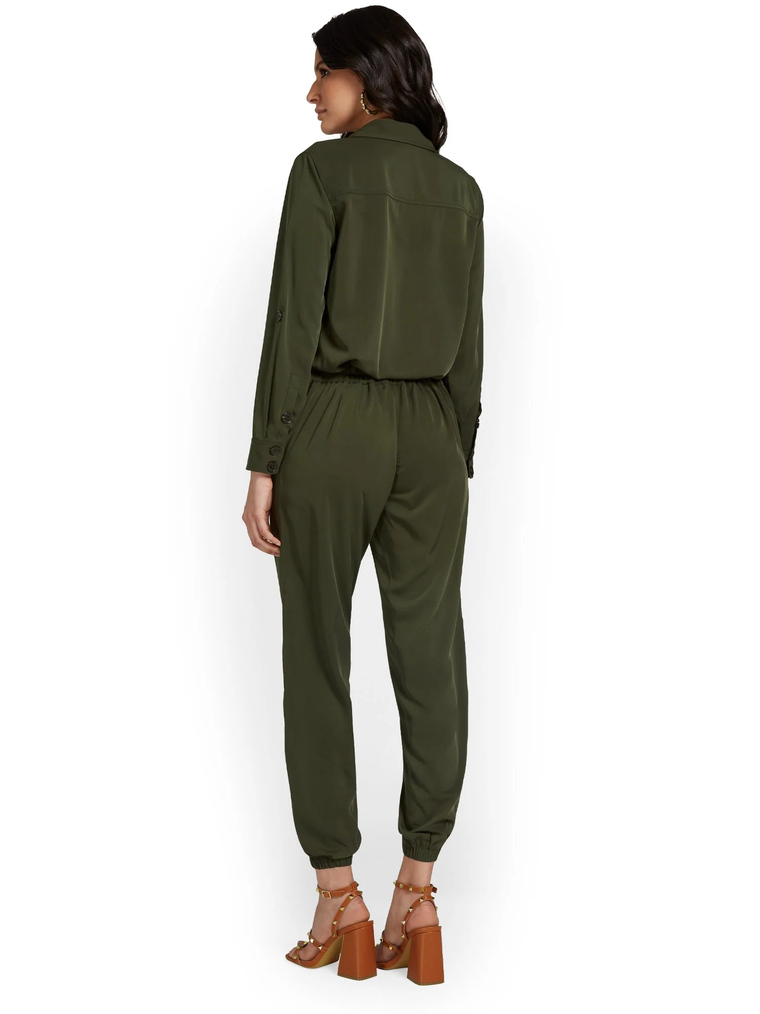Tie-Waist Jumpsuit - Image 3