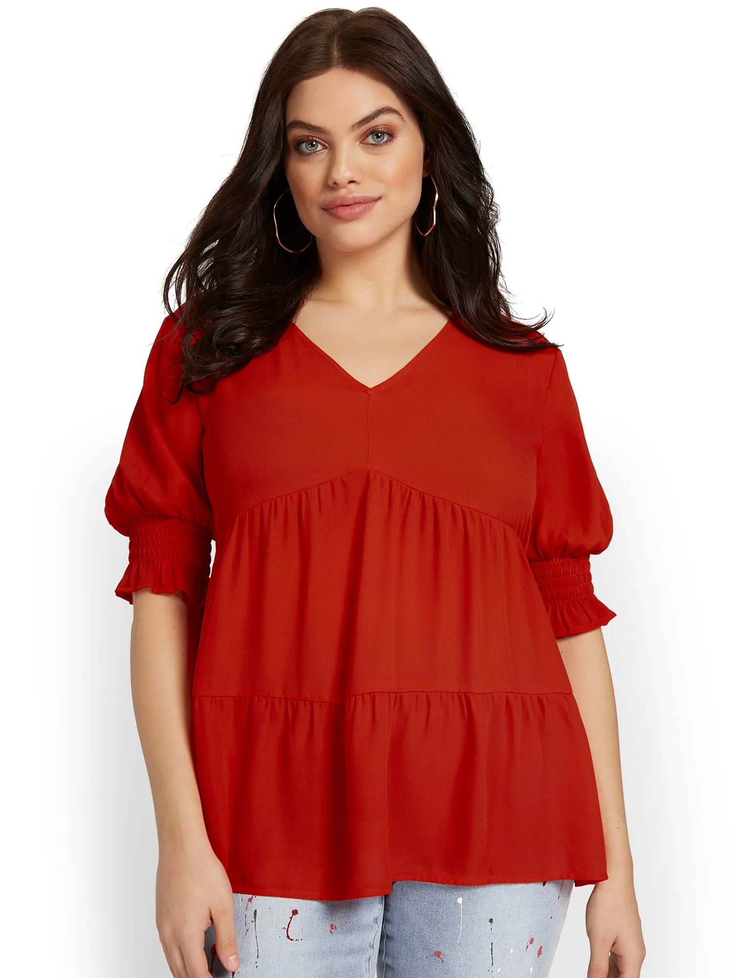 Tiered Babydoll Top - Image 6