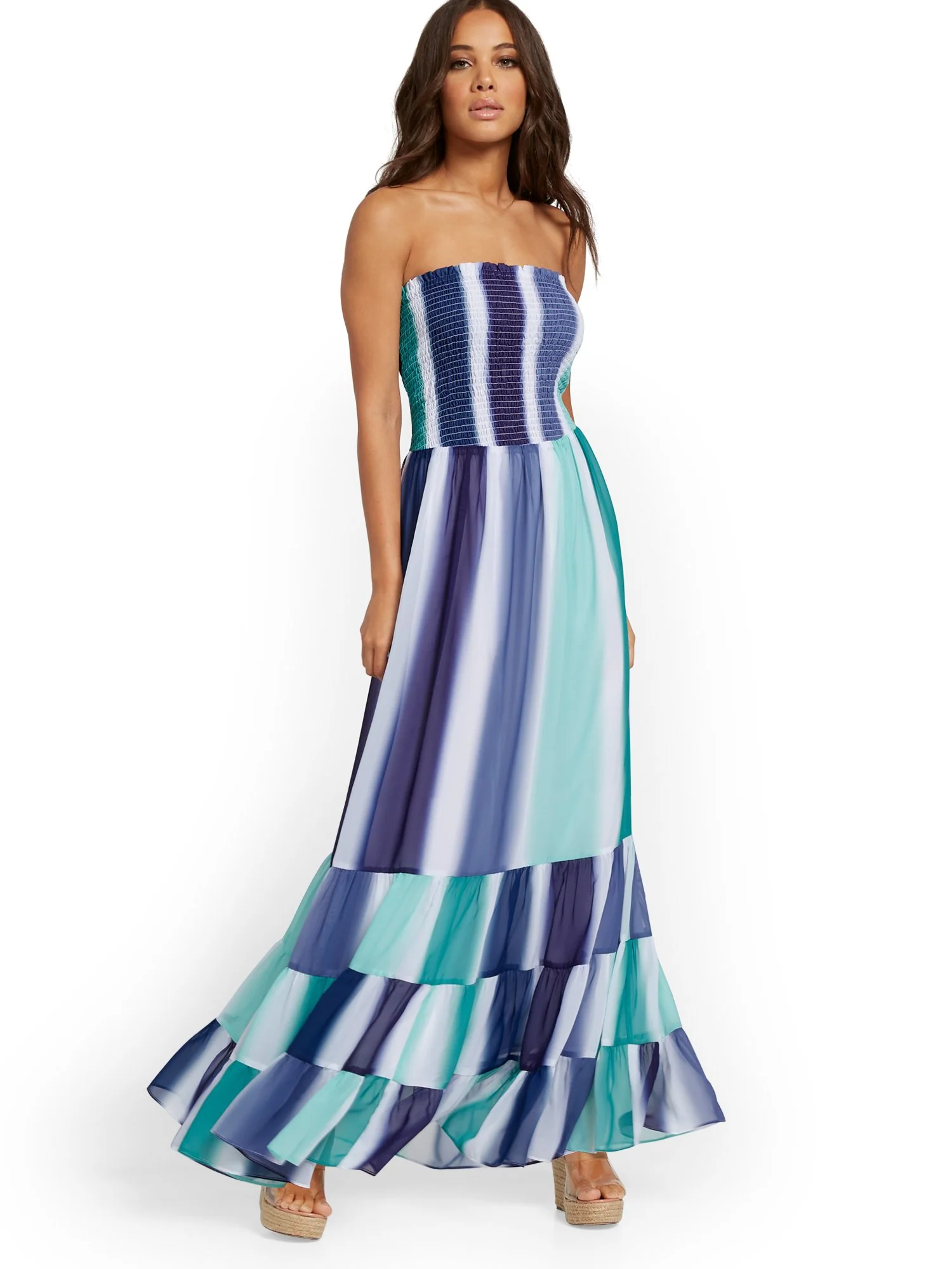 Tiered Maxi Dress - Image 7