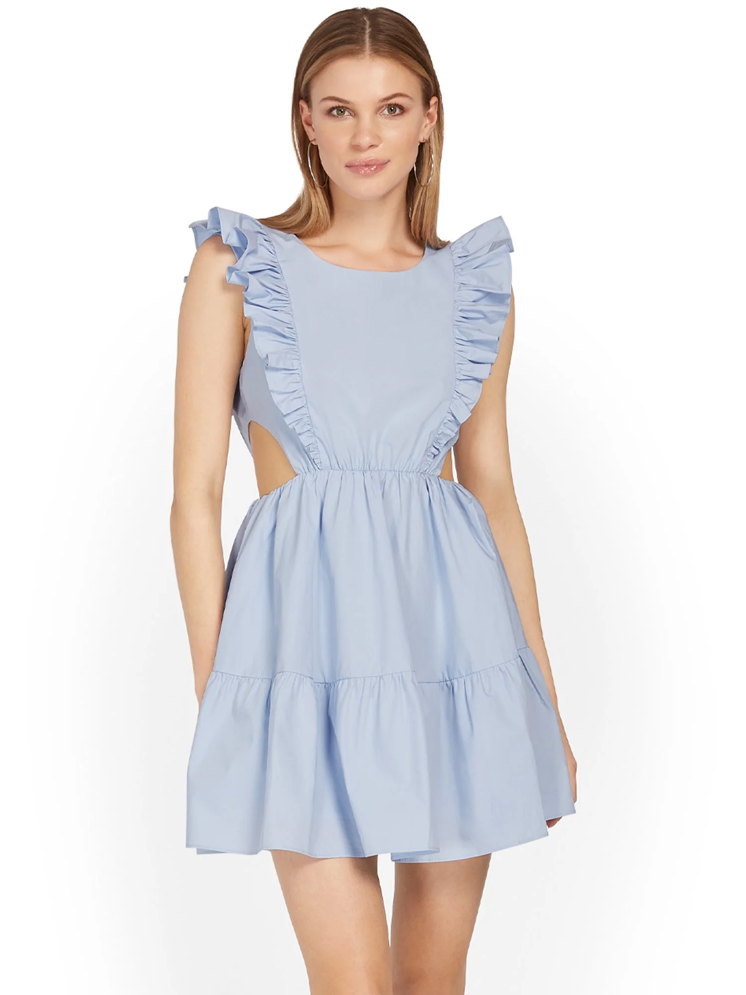 In The Beginning Tiered Scoopneck Ruffle Dress - Brands We Love - Image 2