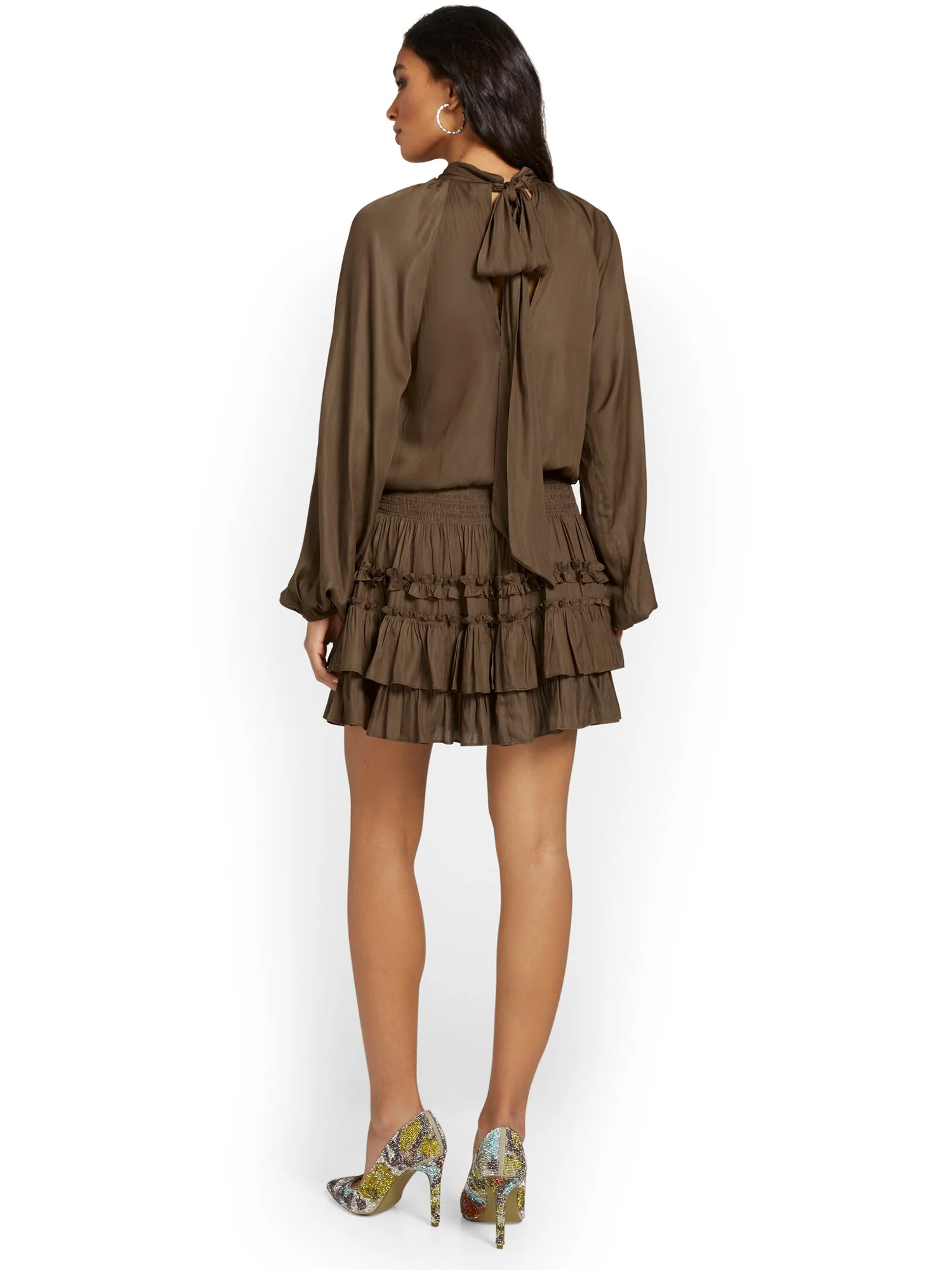 Mustard Seed Tiered Tie-Back Dress - Brands We Love - Image 3