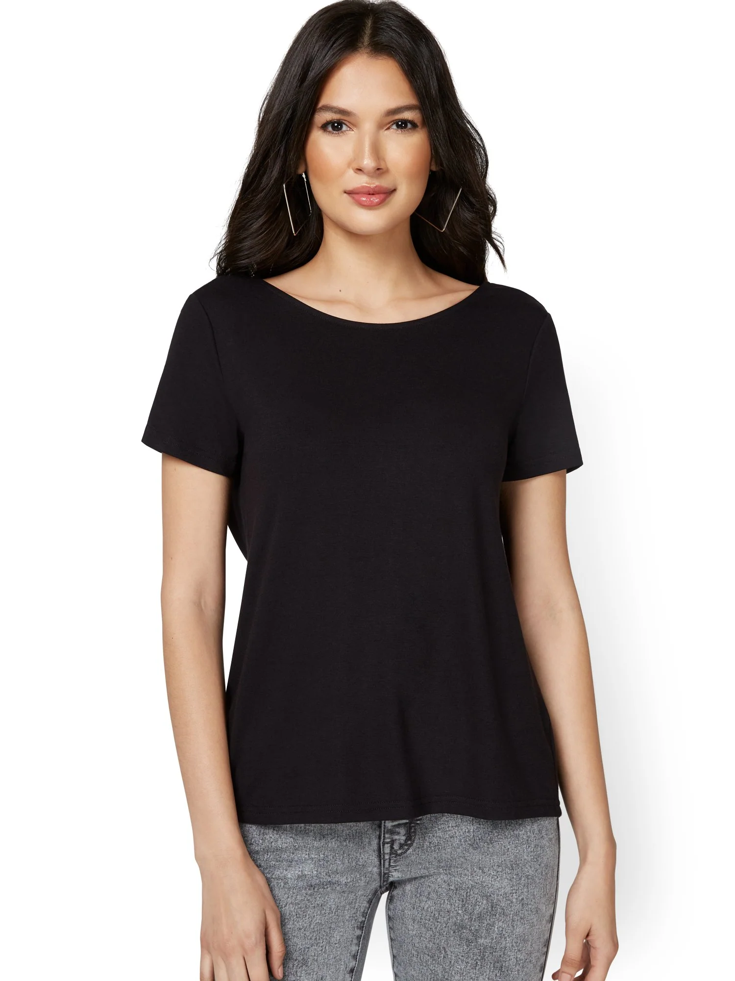 Twist-Back Knit Top - Image 4