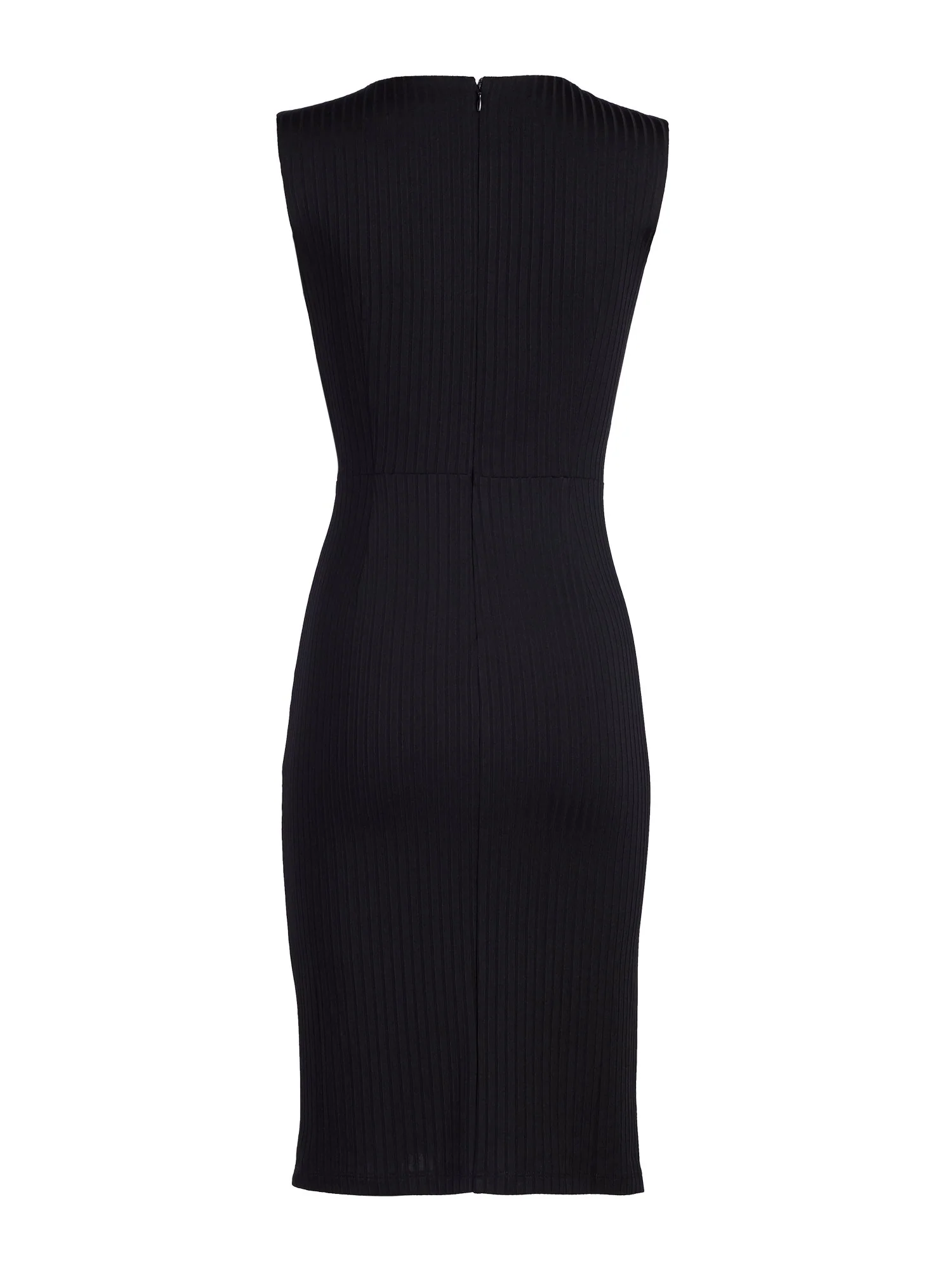 Twist-Front Sheath Dress - Image 3