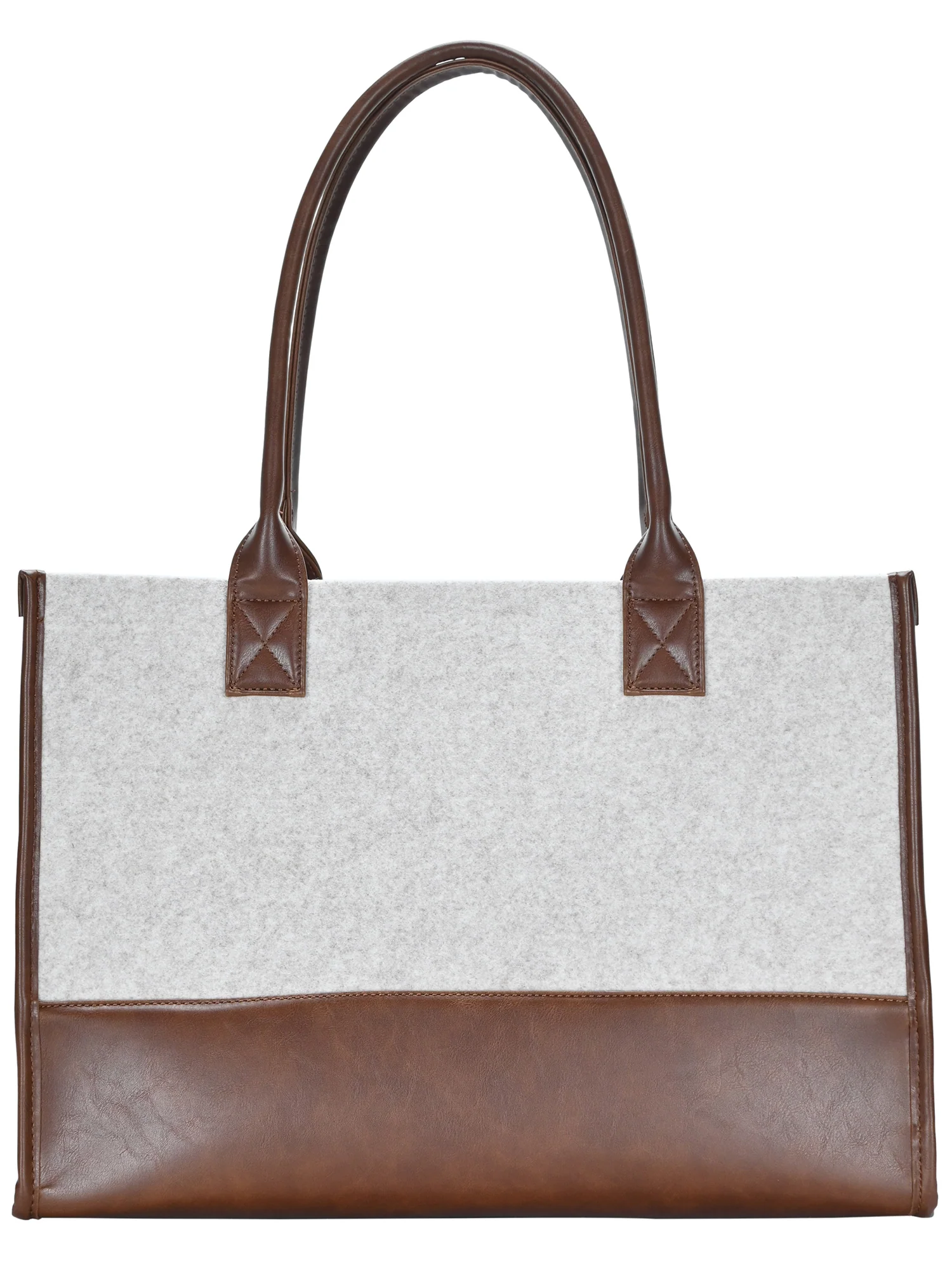 Two-Tone Felt Book Bag - Image 2