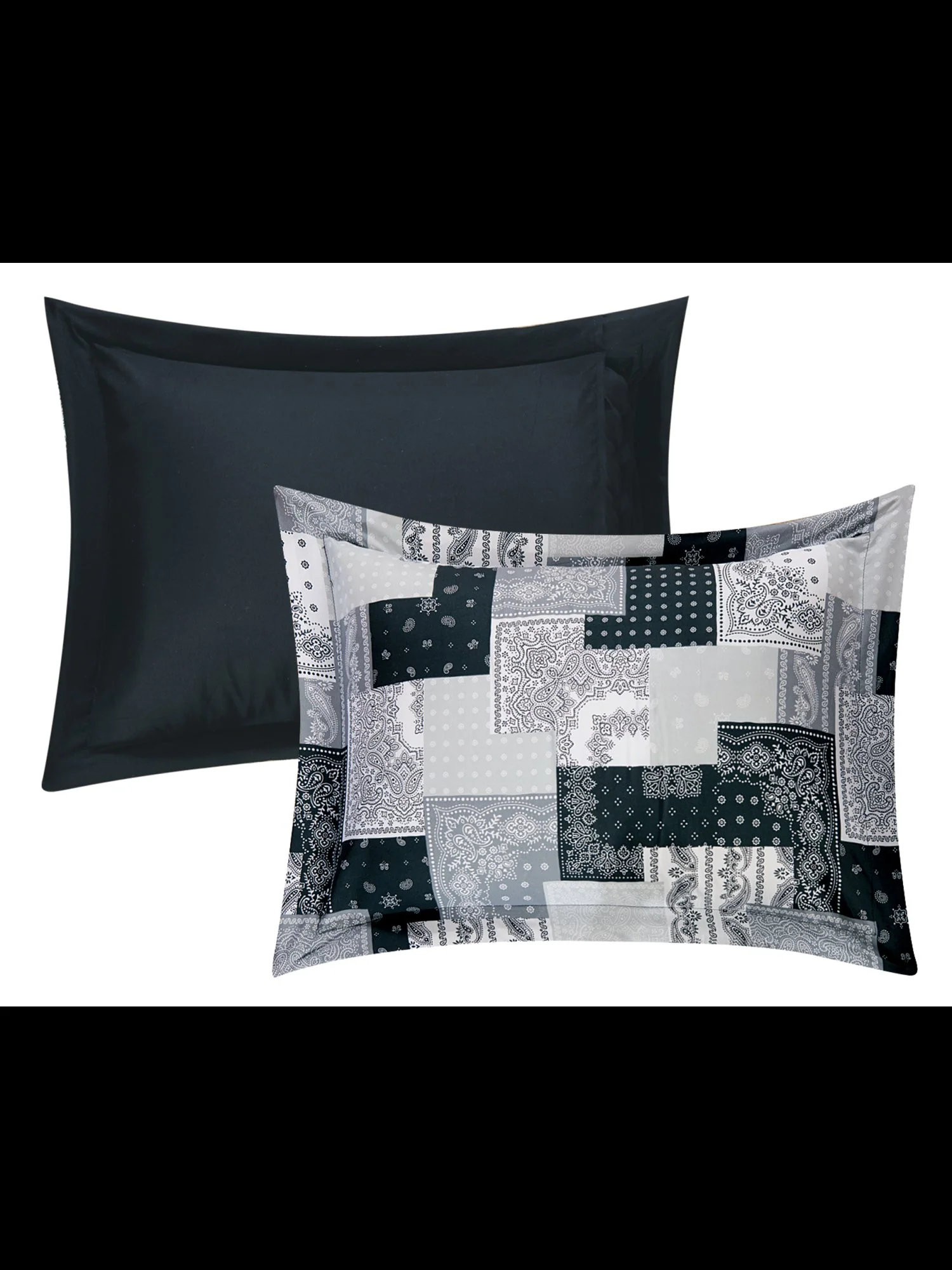 Utopia Reversible Twin-Size 3-Piece Duvet Set - NY&C x Chic Home - Image 4