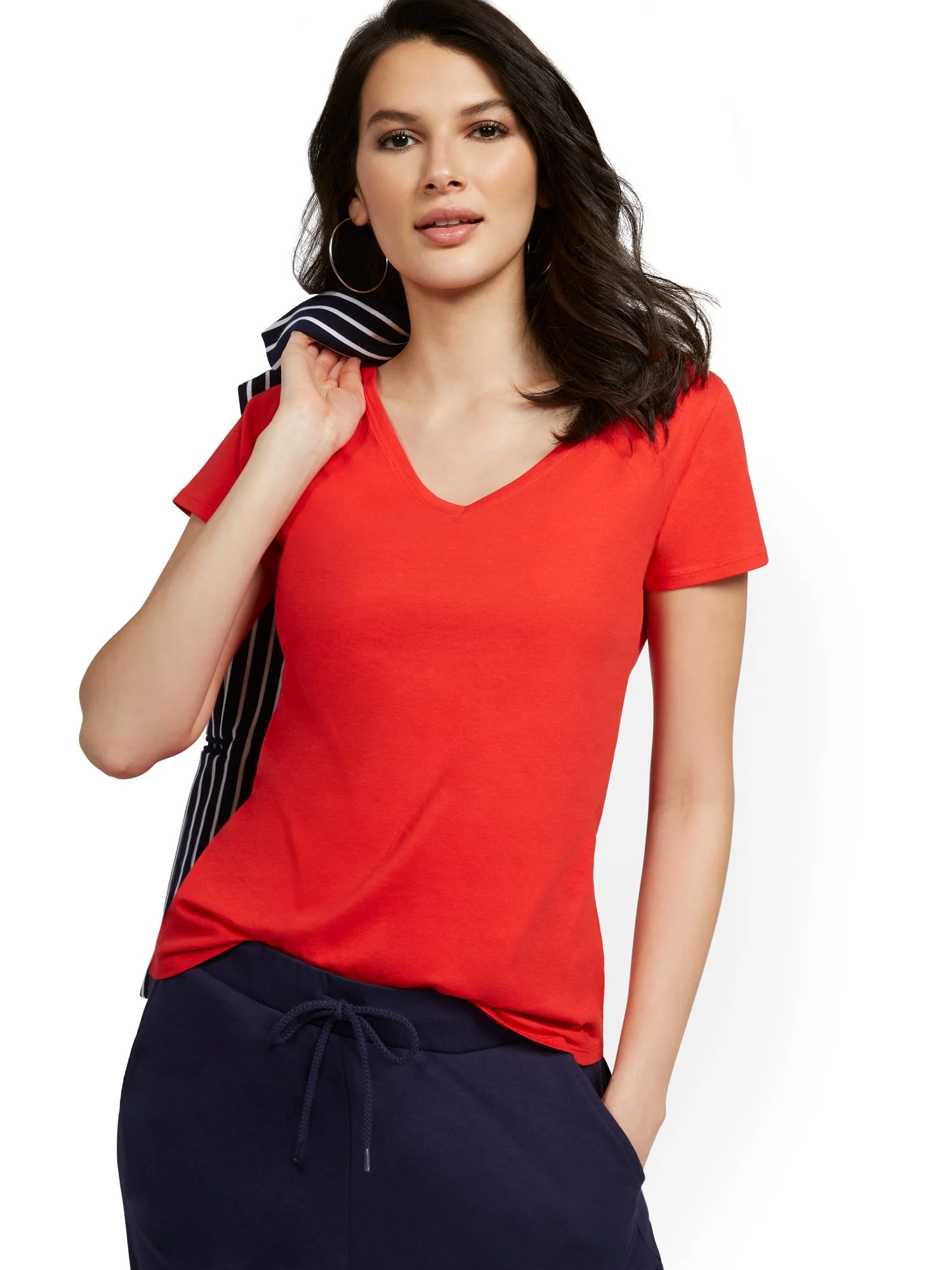 V-Neck Perfect Tee - Image 33