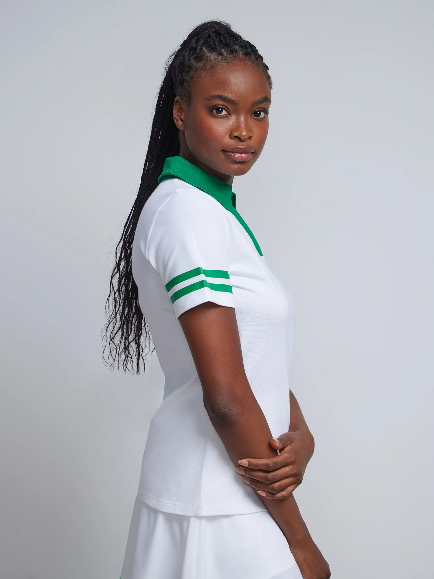 V-Neck Polo Shirt - Image 2