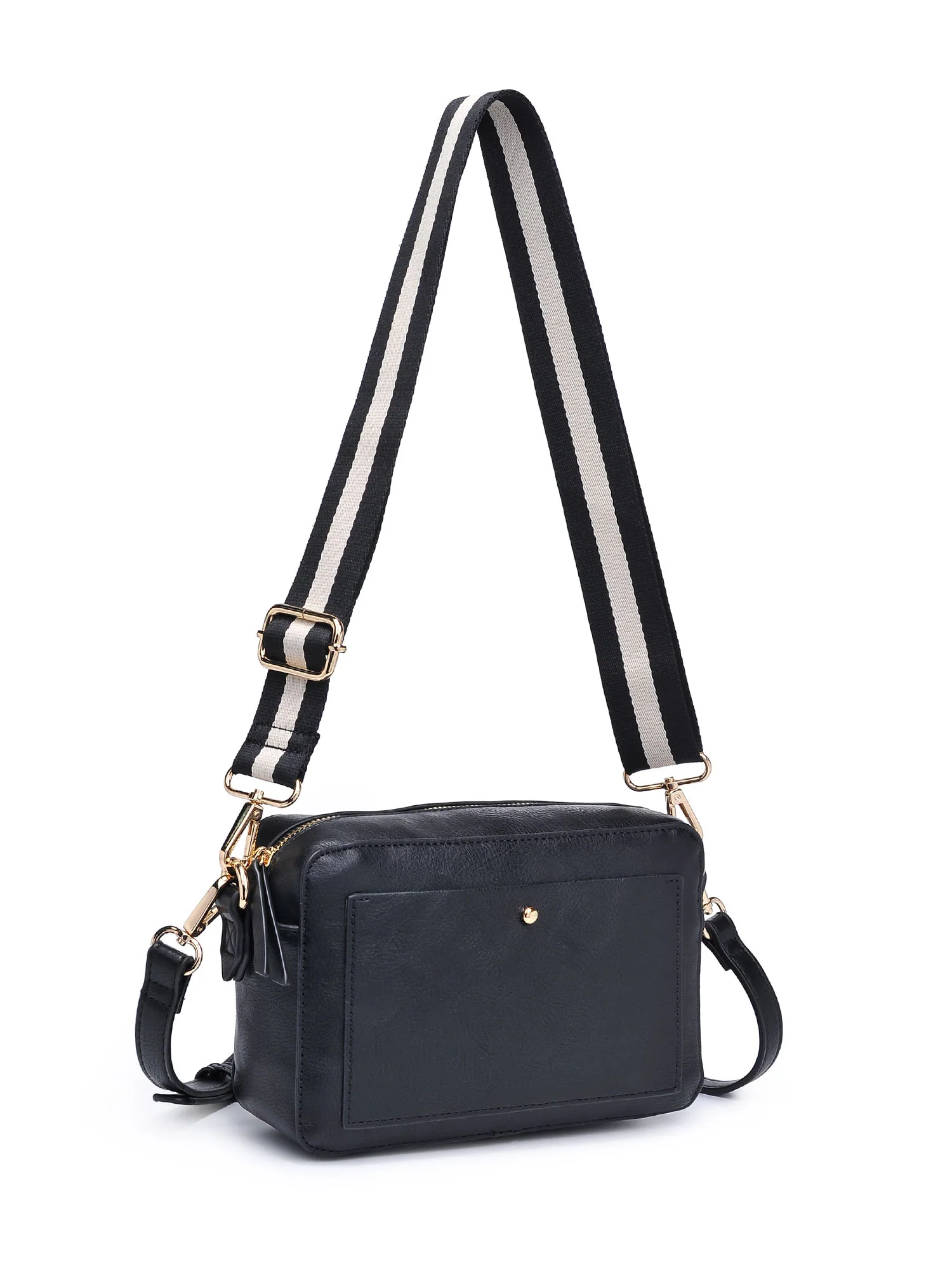 Vegan Leather Crossbody Bag - Moda Luxe - Image 2