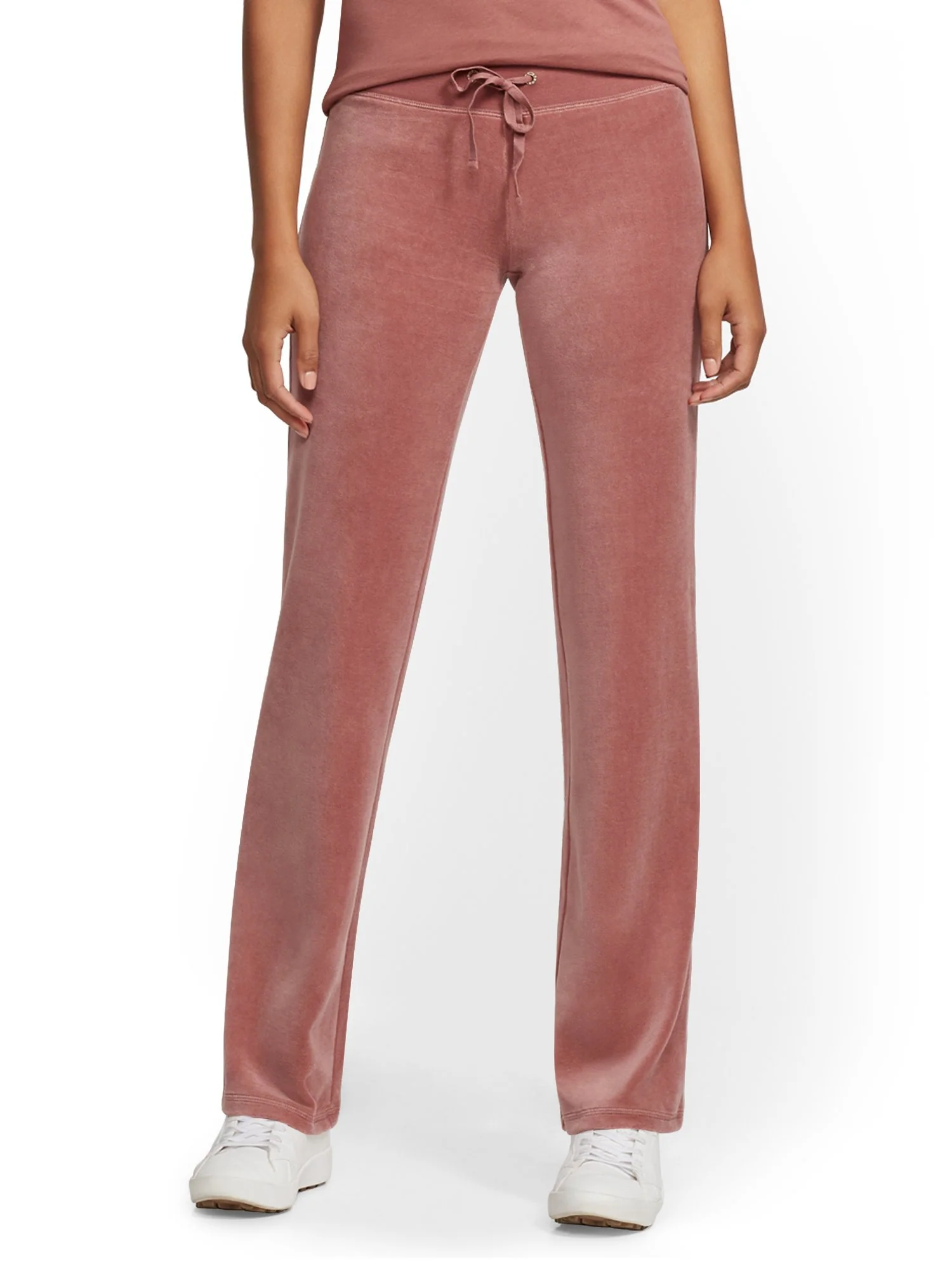 Velour Straight-Leg Pant - Image 2