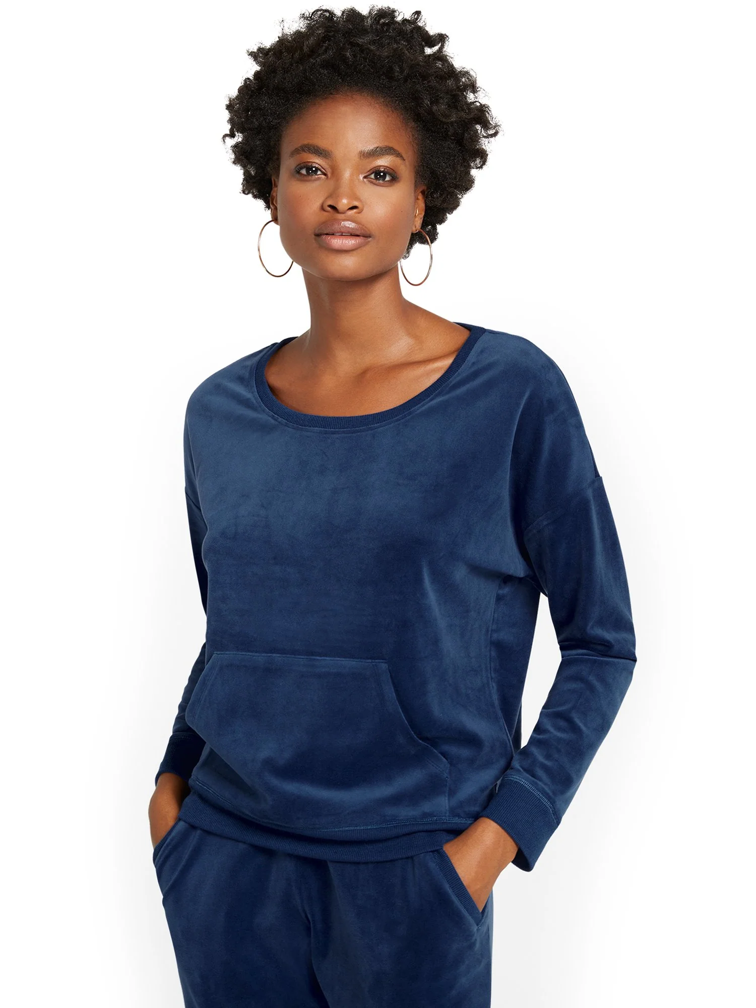 Velour Sweatshirt - Dreamy Velour Collection - Image 5