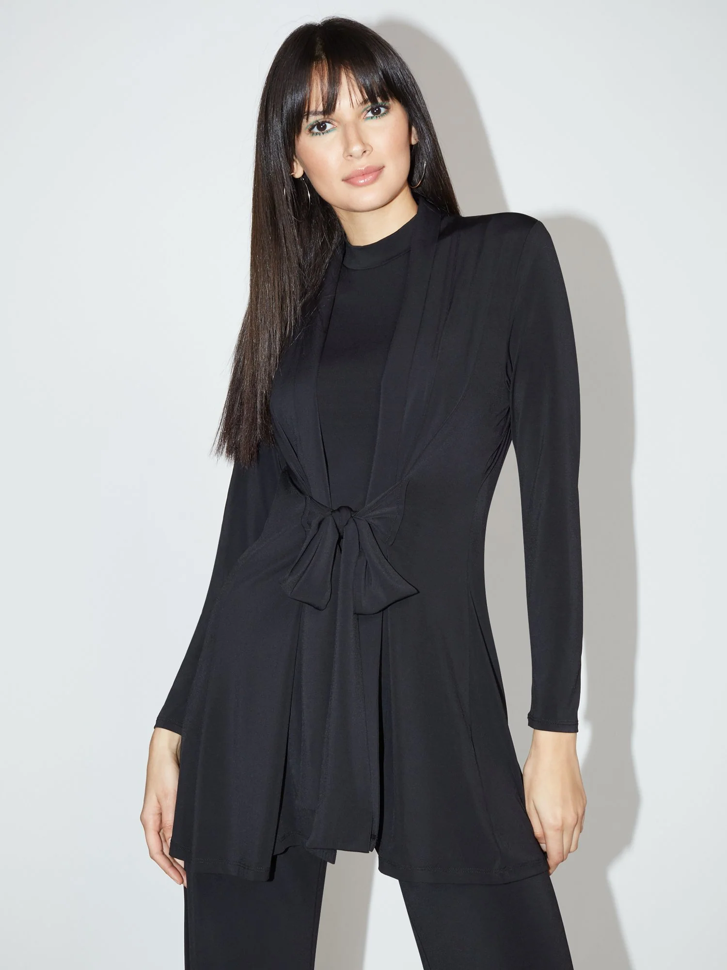 Waist-Tie Cardigan - NY&C Style System - Image 2