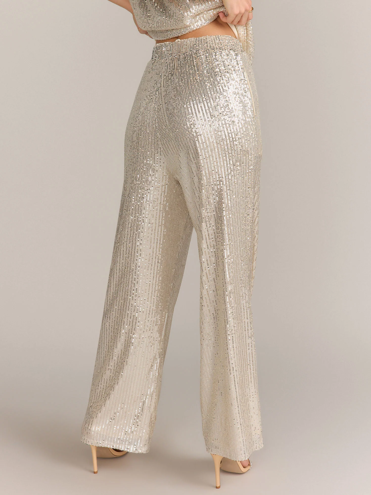 Gilli Wide Leg Sequin Pant - Brands We Love - Image 3