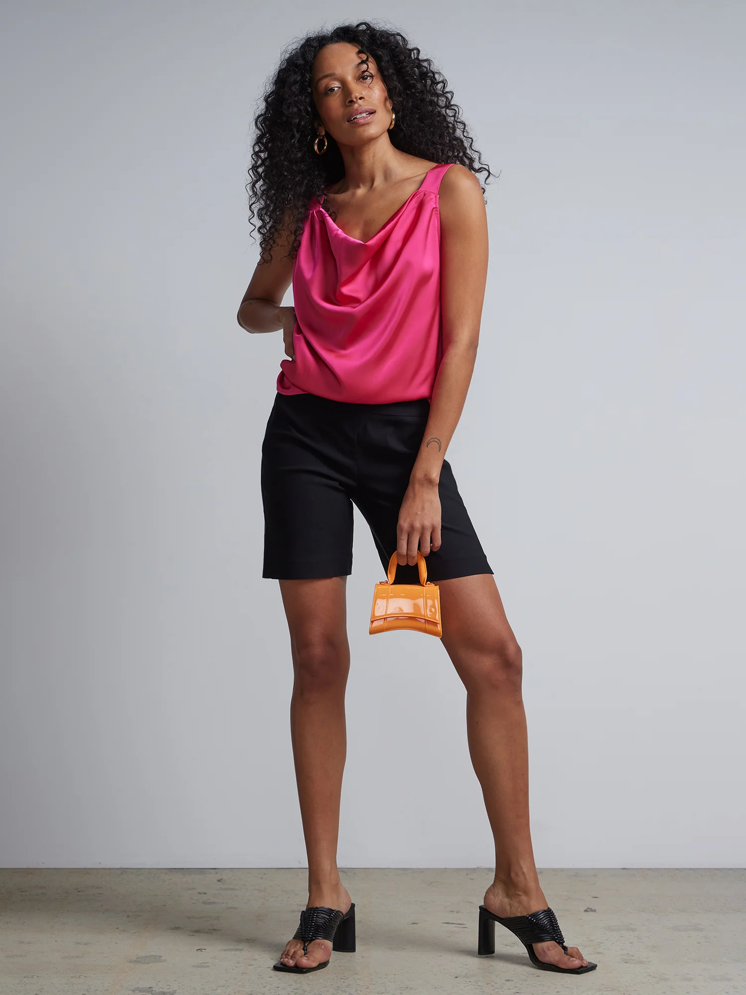 Whitney High-Waisted Pull-On 8-Inch Short - Image 5