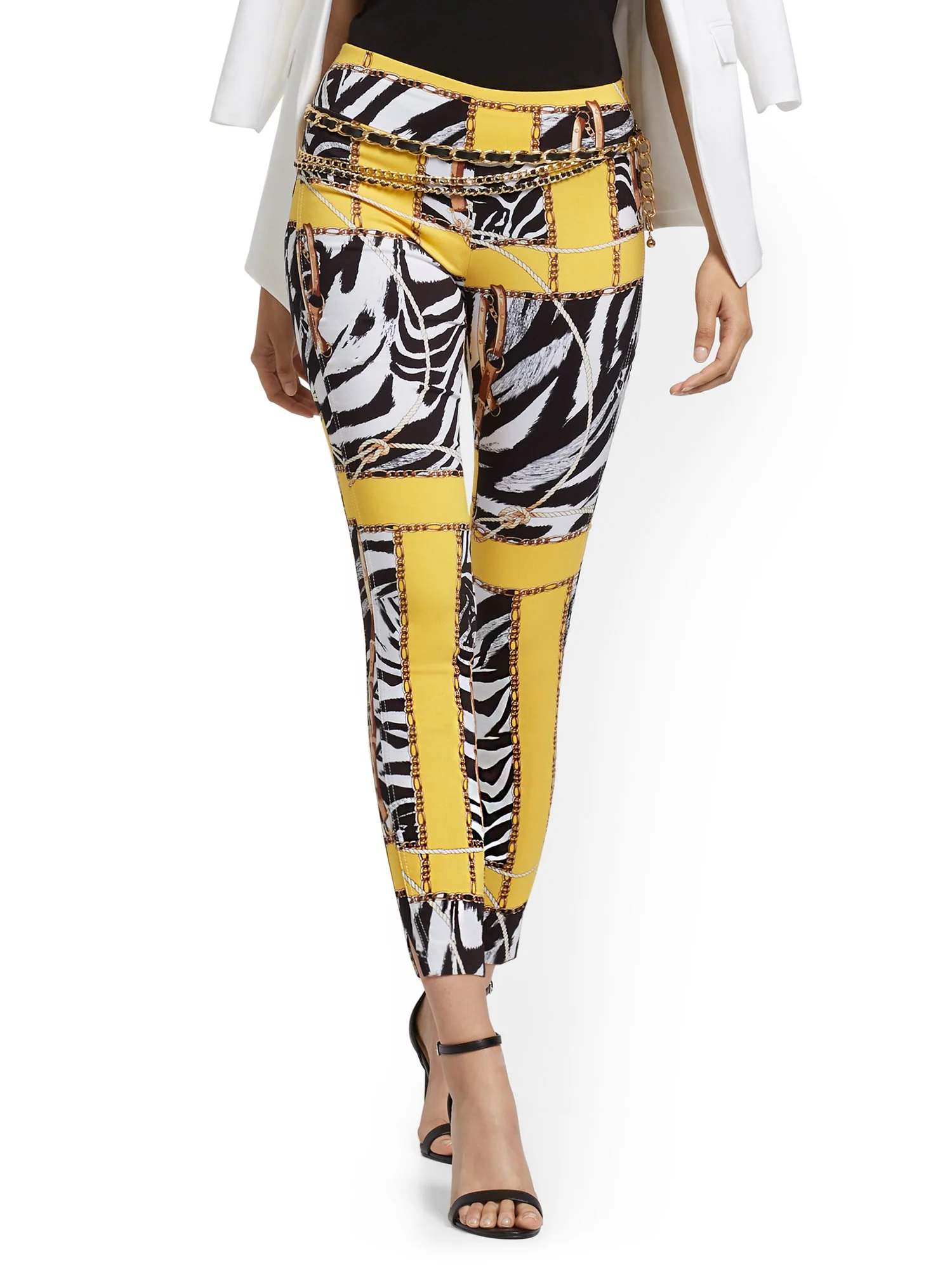 Whitney High-Waisted Pull-On Ankle Pant - Image 2