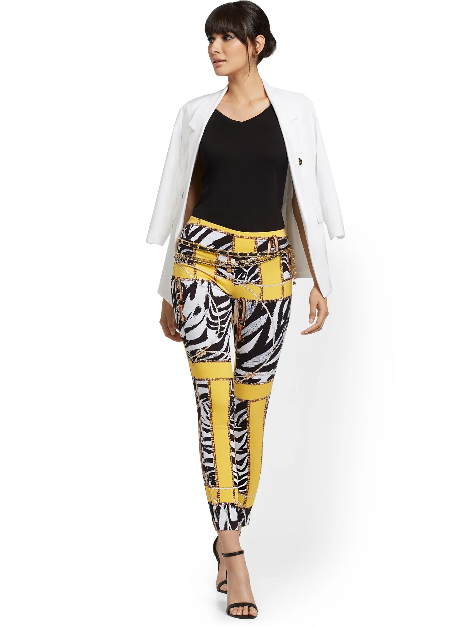 Whitney High-Waisted Pull-On Ankle Pant - Image 4