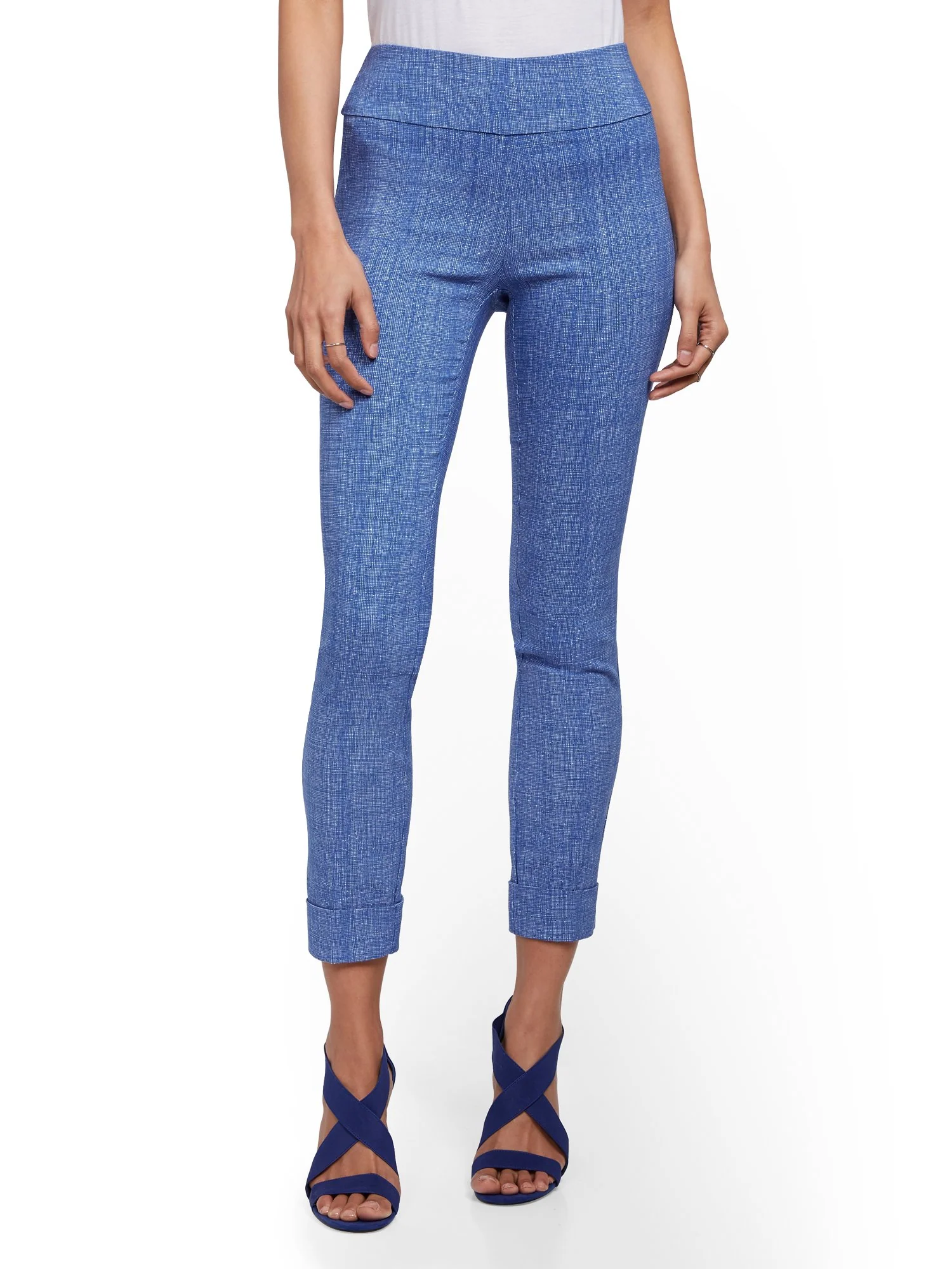 Whitney High-Waisted Pull-On Capri Pant - Image 9