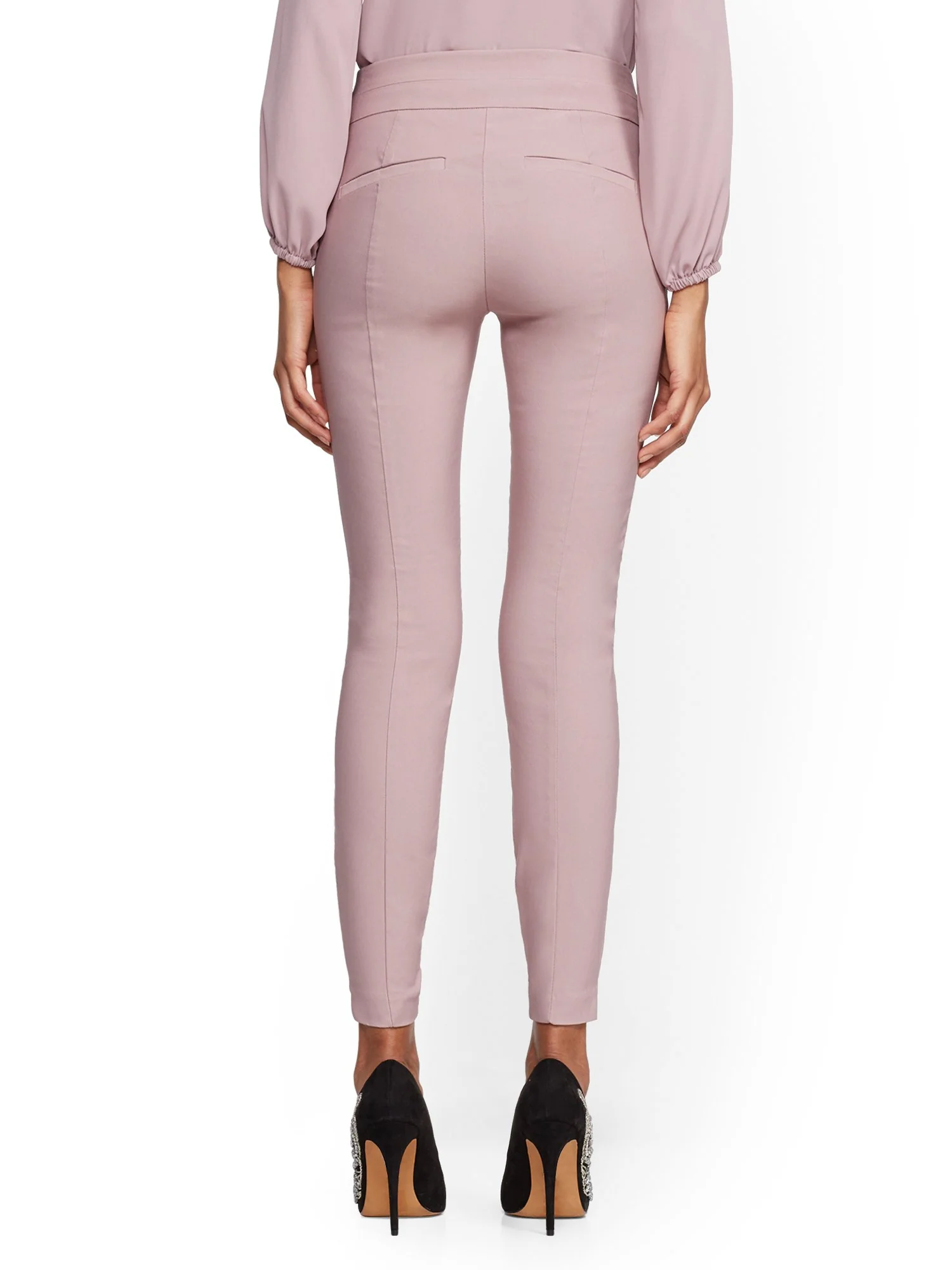 Whitney High-Waisted Pull-On Slim-Leg Pant - Image 38