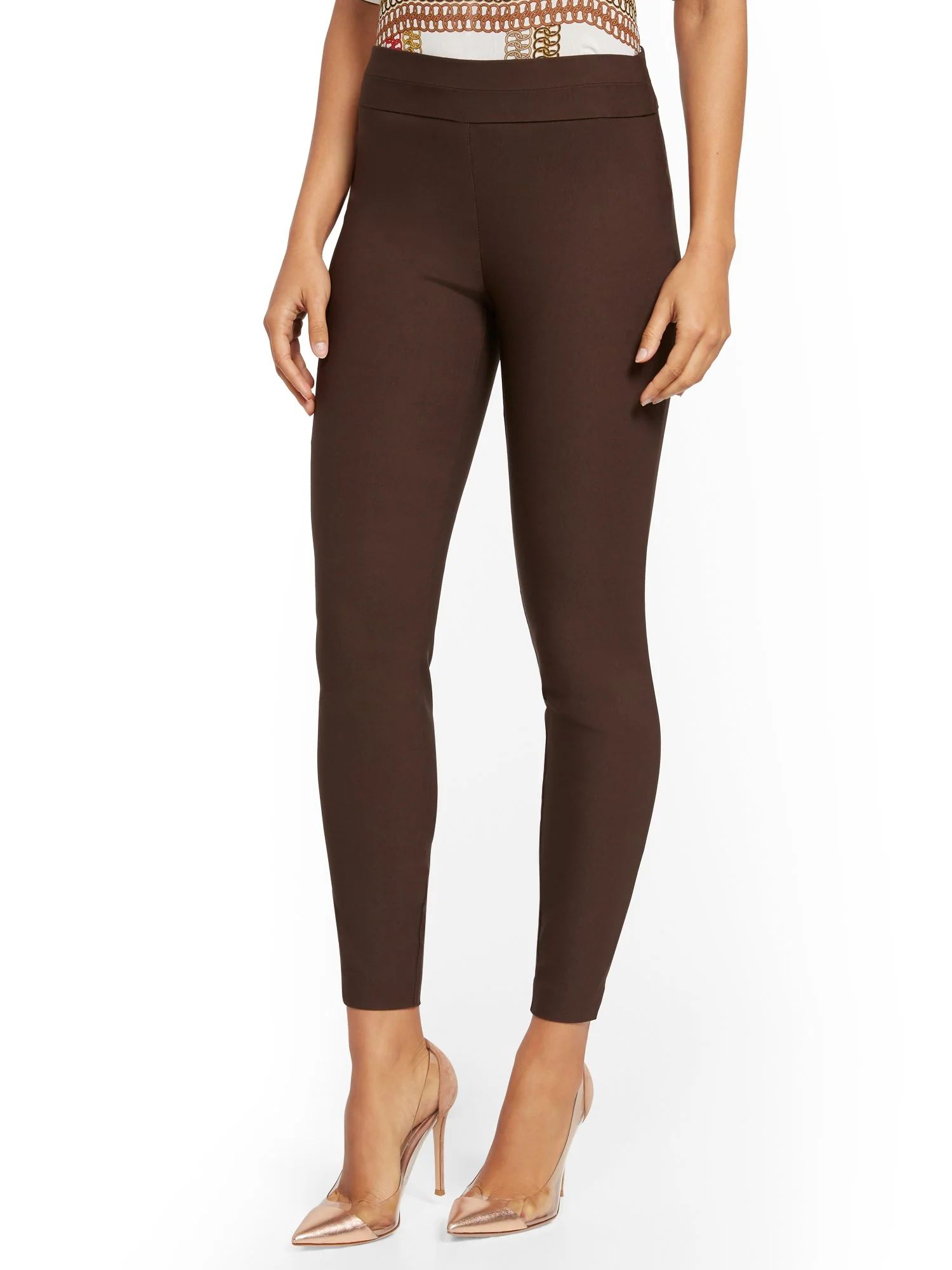 Whitney High-Waisted Pull-On Slim-Leg Pant - Image 52
