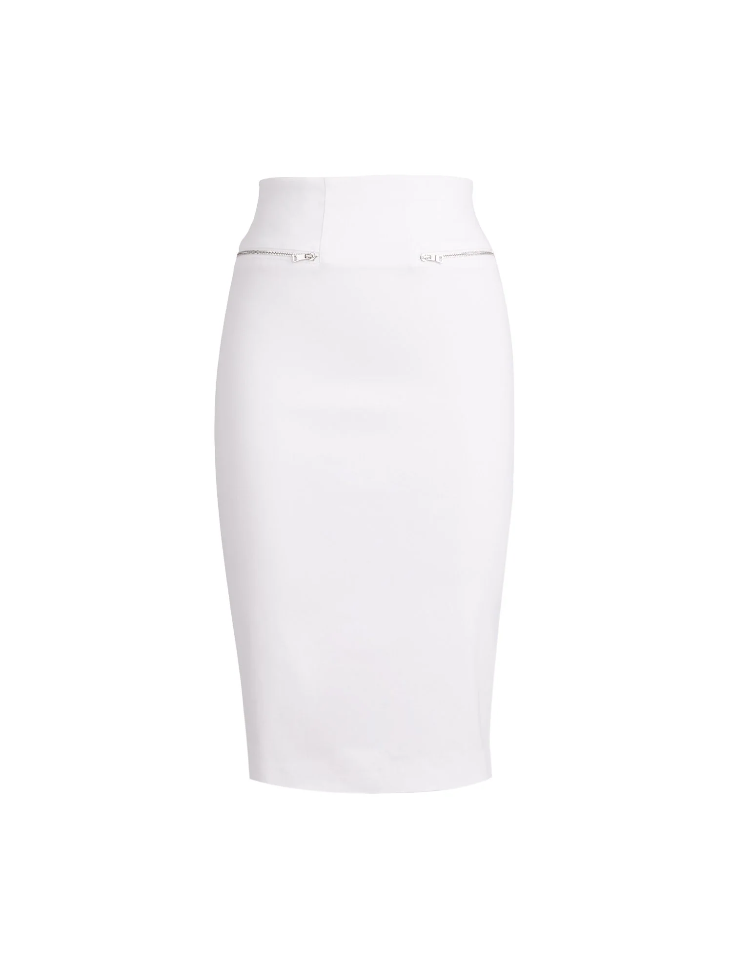 Whitney Zip-Accent Skirt - 7th Avenue