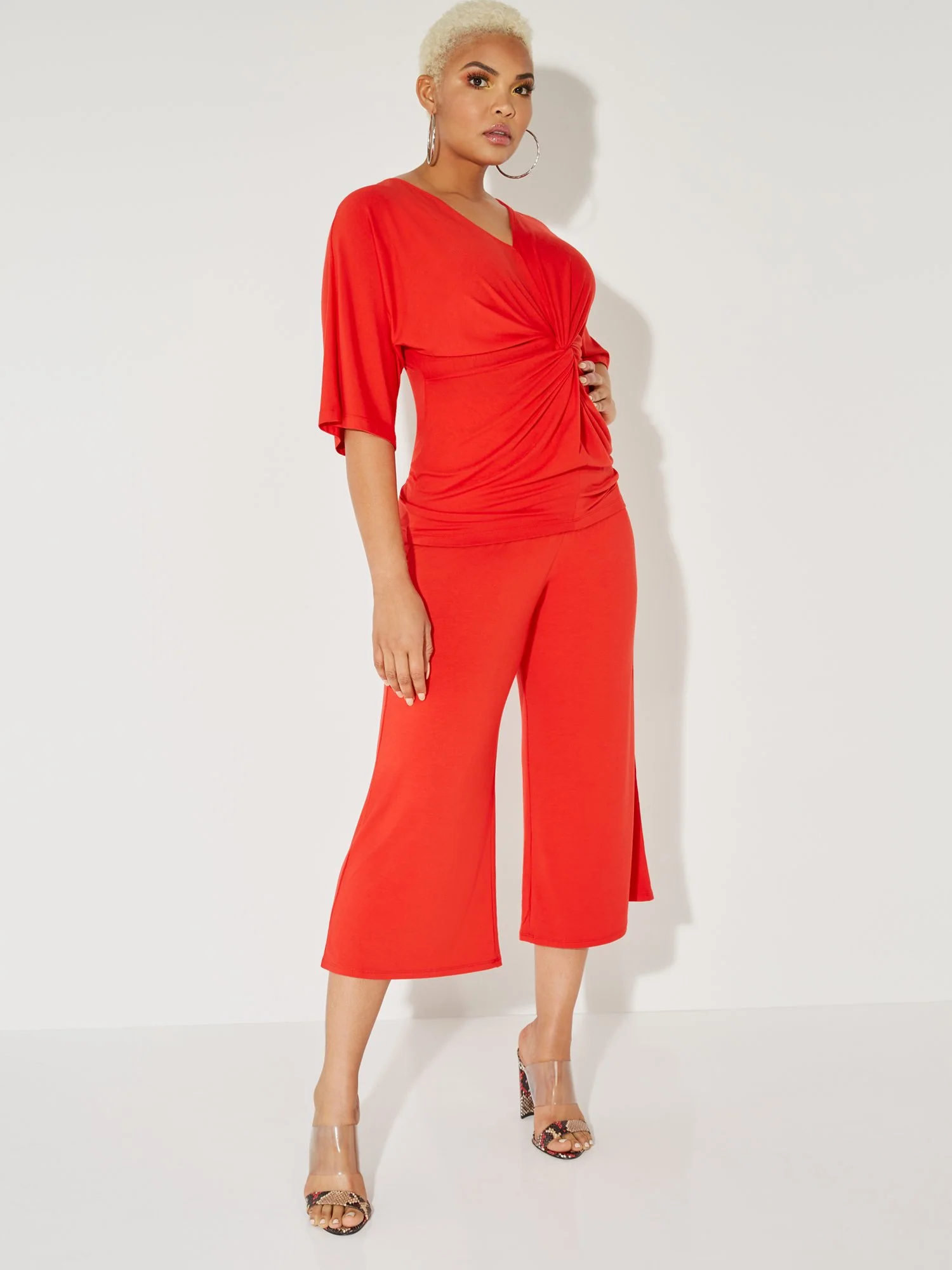 Wide-Leg Capri Pant - NY&C Style System - Image 8