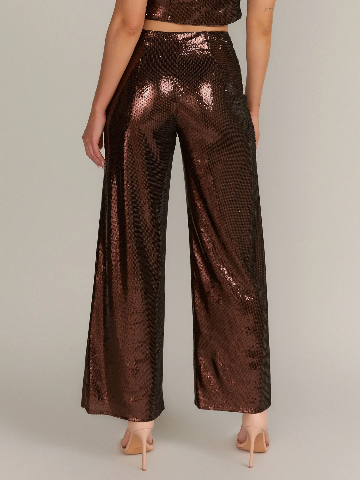 Do + Be Wide Leg Sequin Pant - Brands We Love - Image 3