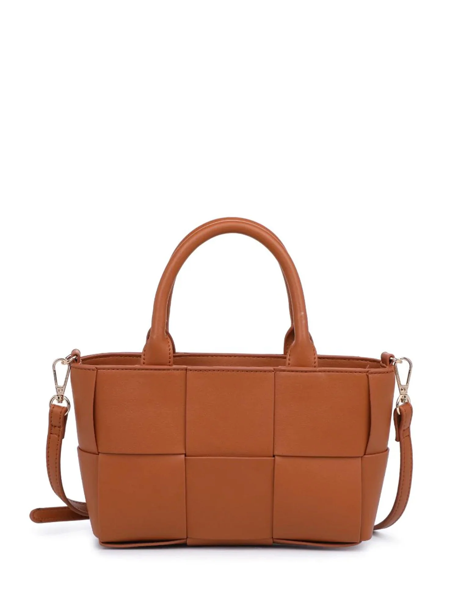 Urban Expressions Wide Woven Top-Handle Bag - Brands We Love - Image 4