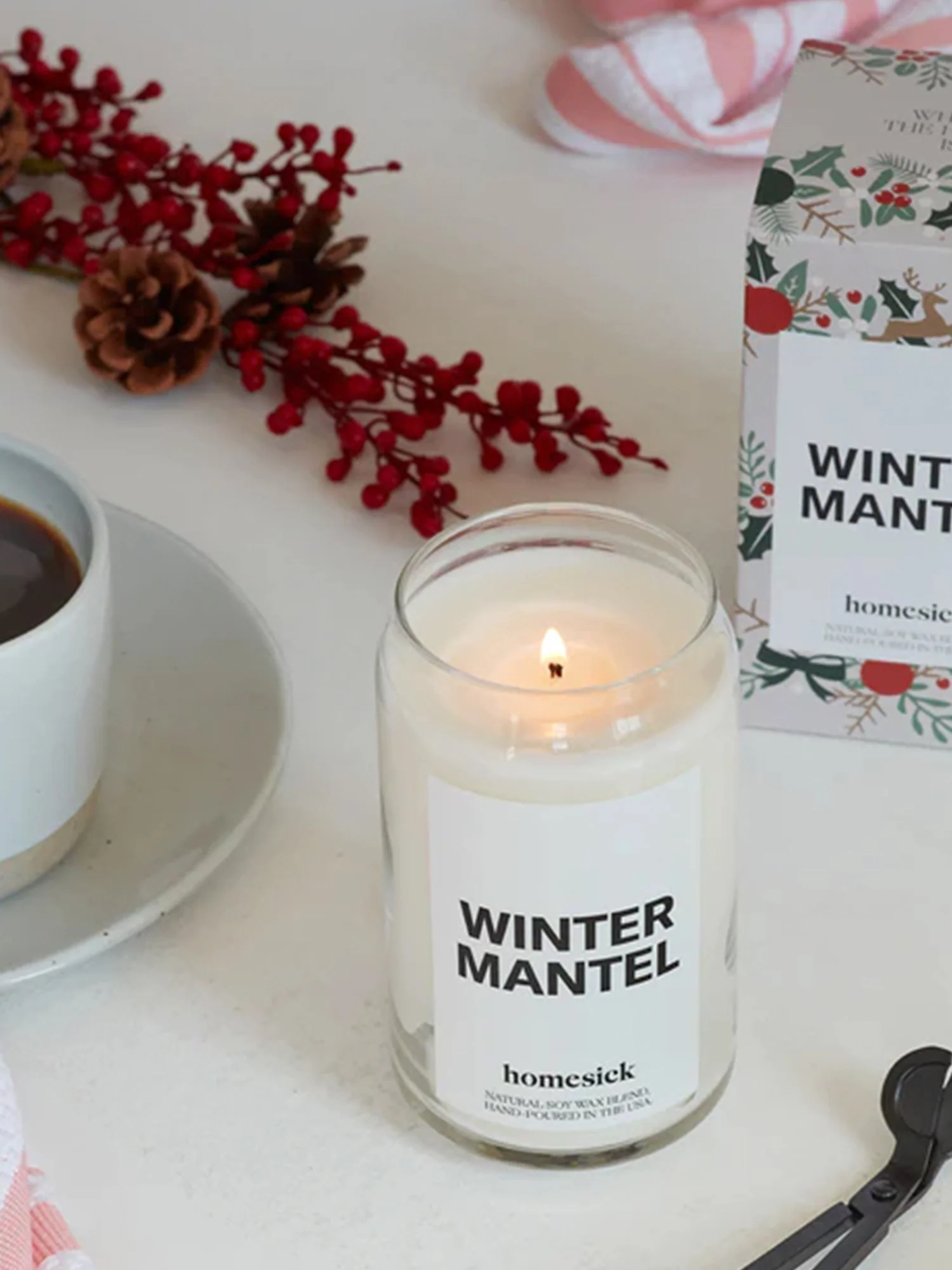 Homesick Candles Winter Mantel Candle - Brands We Love - Image 4