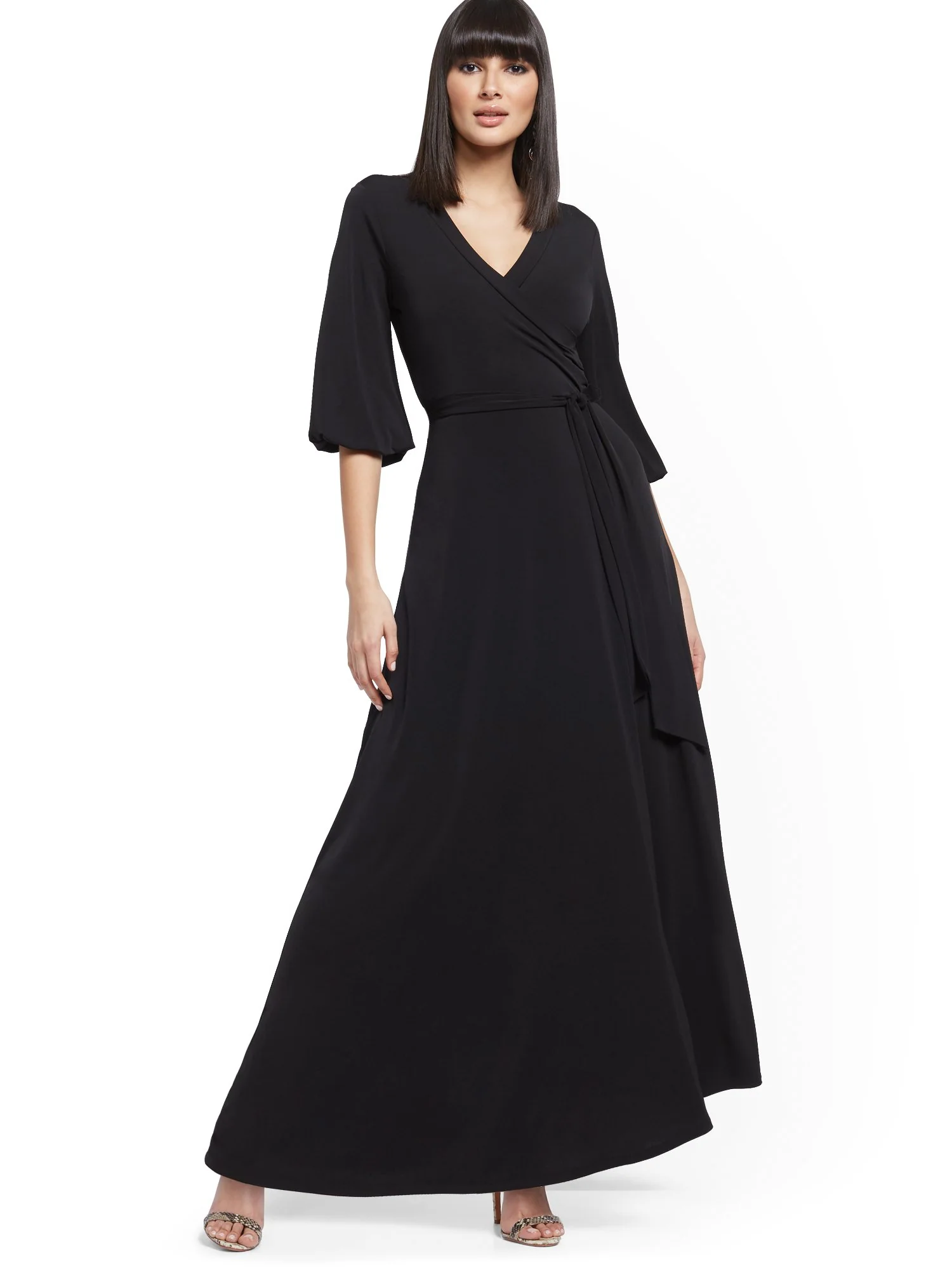 Wrap Maxi Dress - Image 2