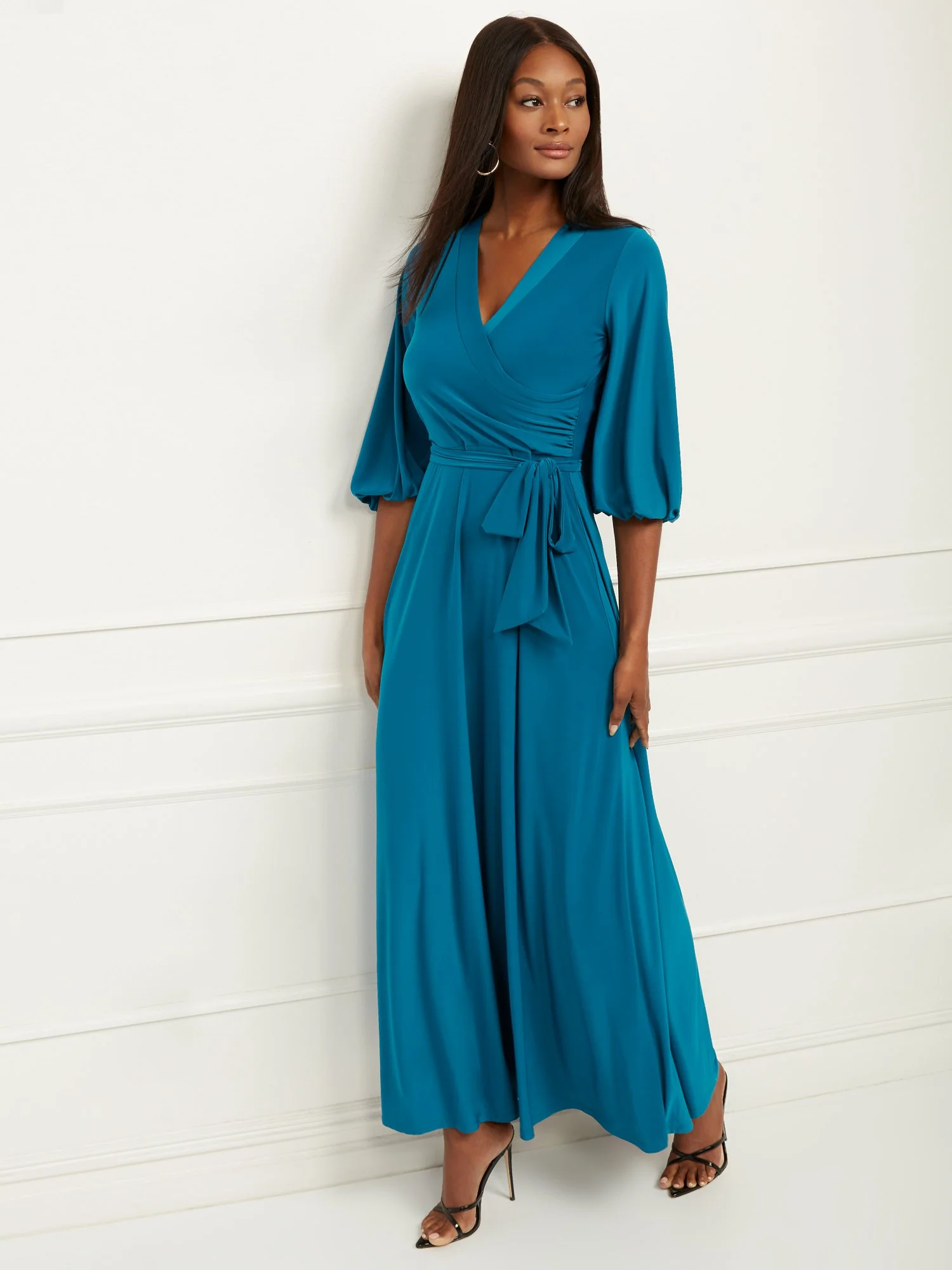Wrap Maxi Dress - Image 7