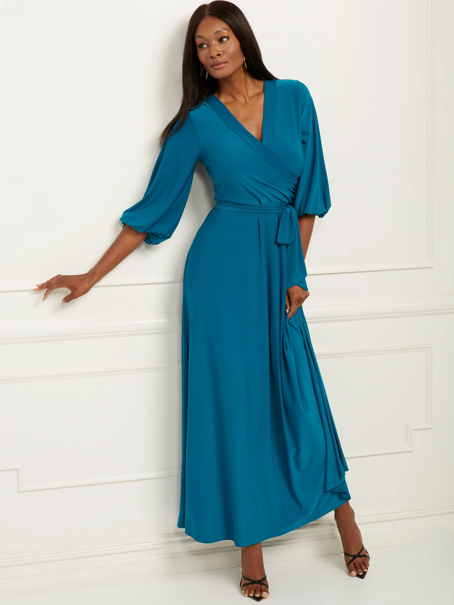 Wrap Maxi Dress - Image 9
