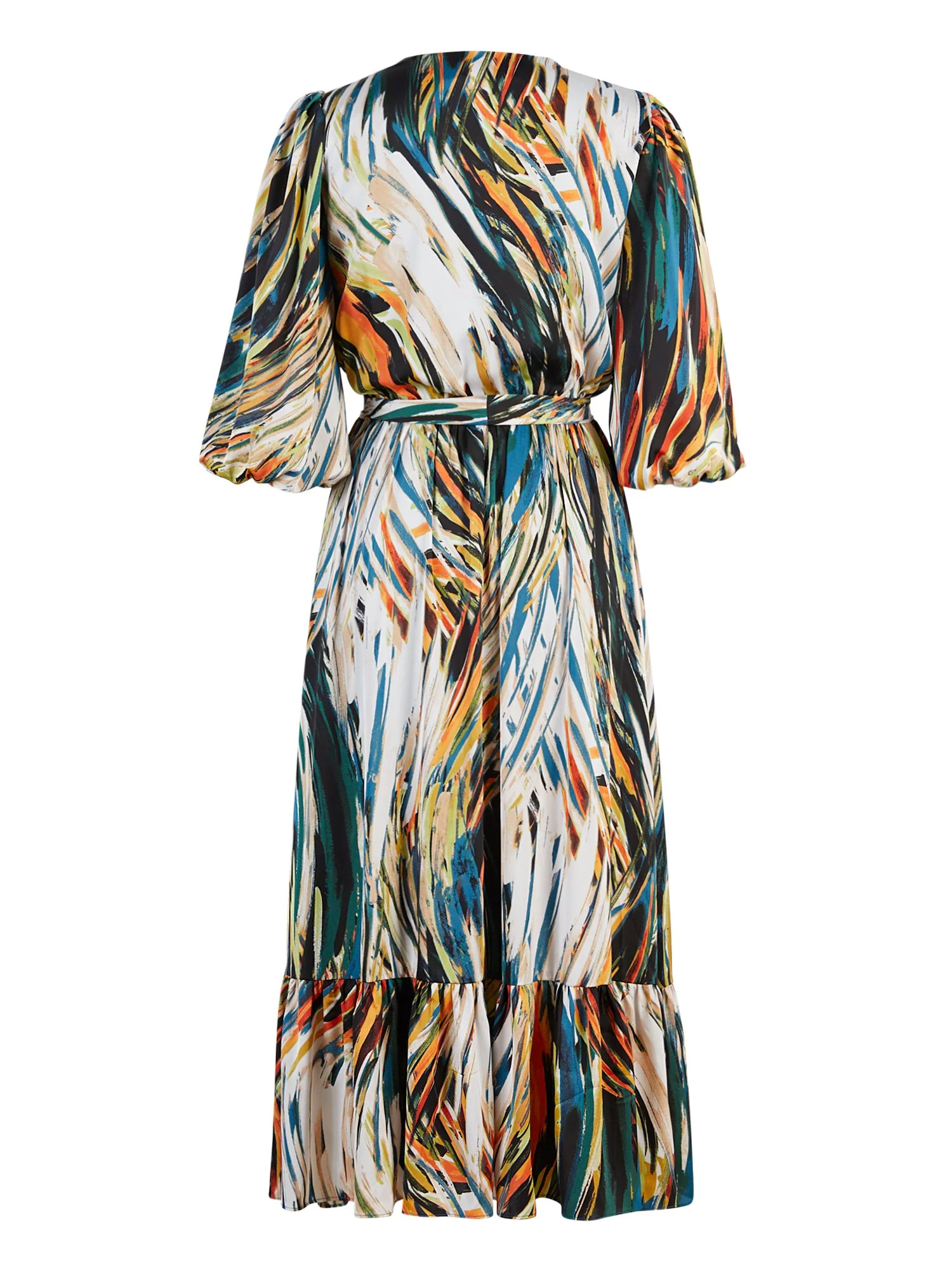 Wrap Maxi Dress - NYC Strong Collection - Image 3