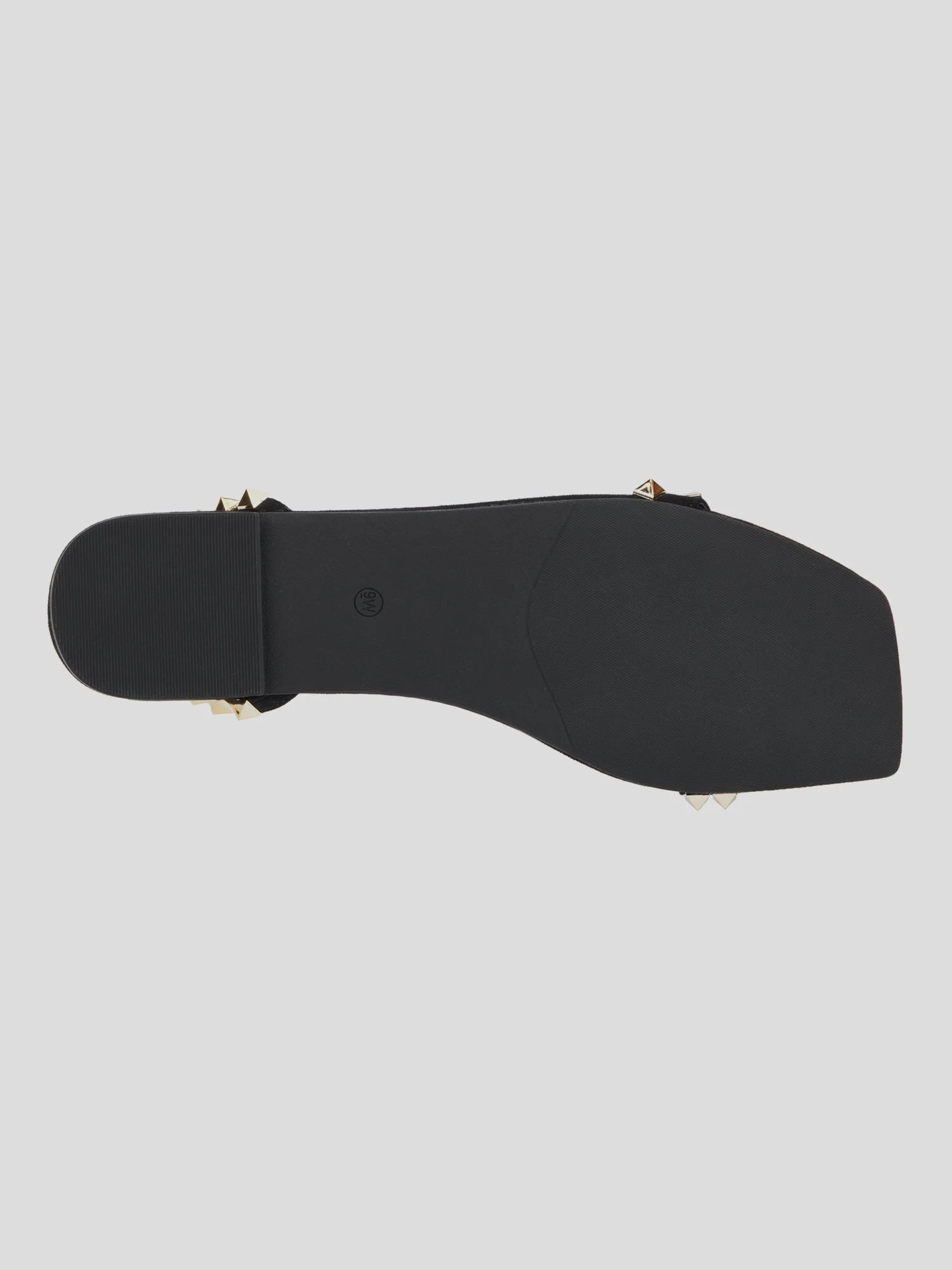 Zena Wide Width Studded Strappy Flats - Image 3