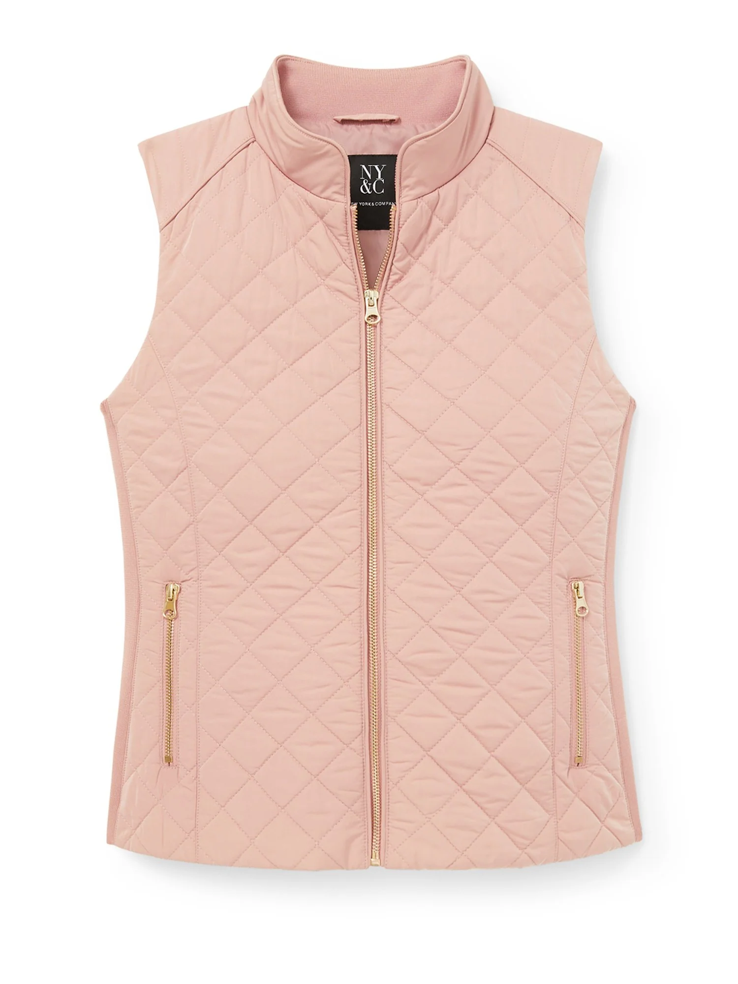 Zip-Front Quilted Vest - Image 8