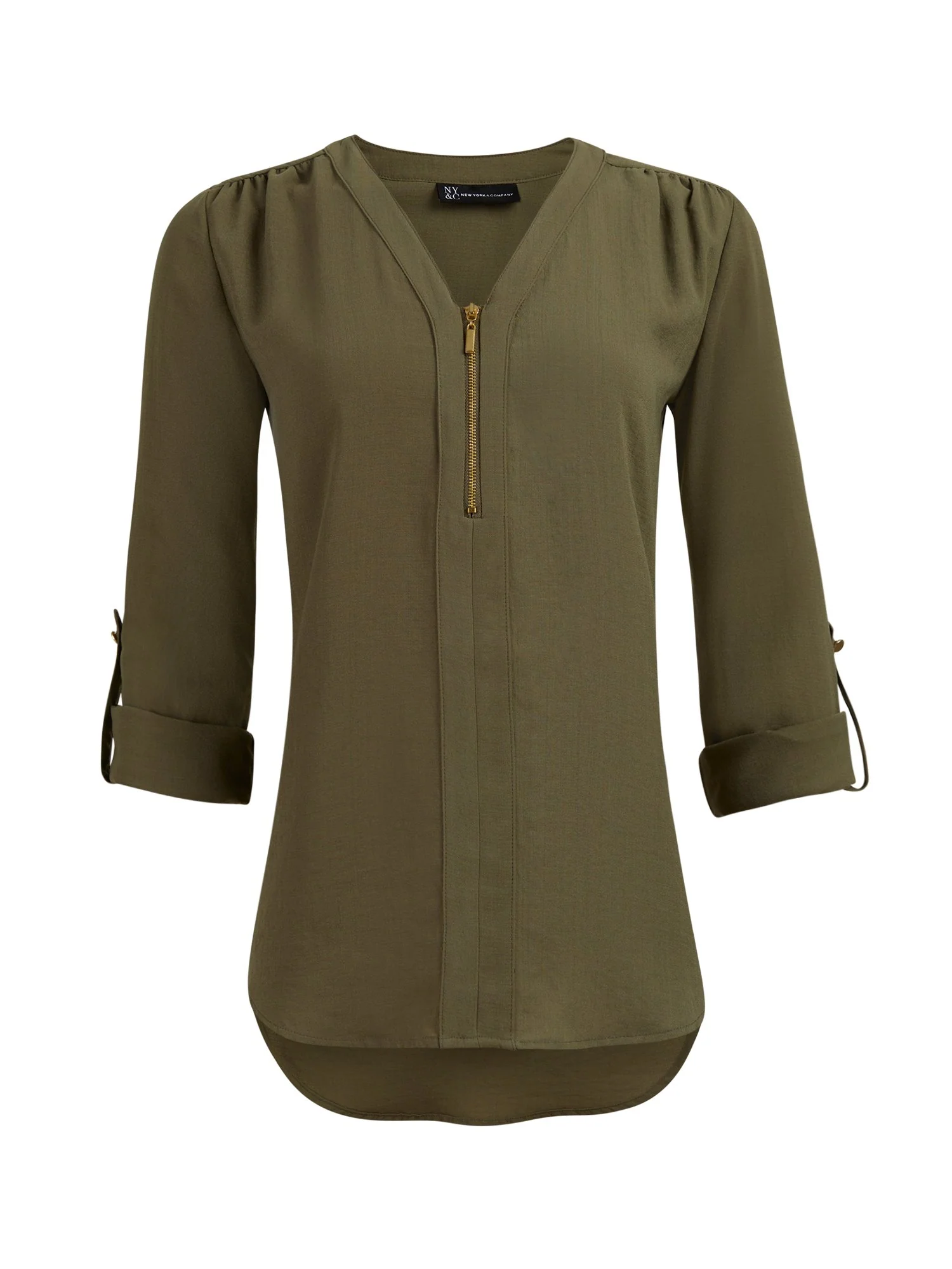 Zipper Cutaway Shirt - Image 8